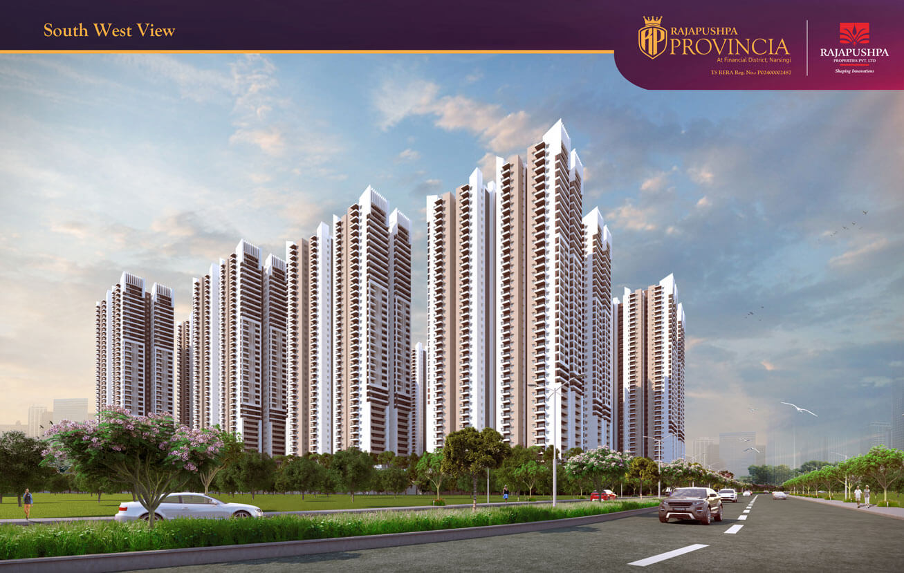 Rajapushpa Provincia Hyderabad, Narsingi | Premium Lifestyle 2 & 3 BHK 